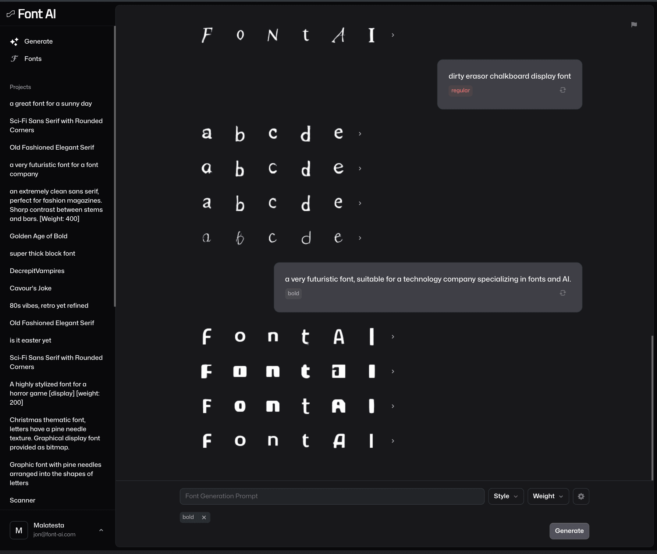 App screenshot